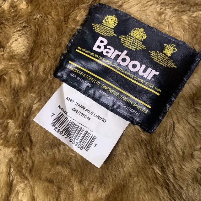 Barbour(バーブァー)の90s Barbour WARM PILELINING バブアーライナー C42 レディースのジャケット/アウター(ミリタリージャケット)の商品写真