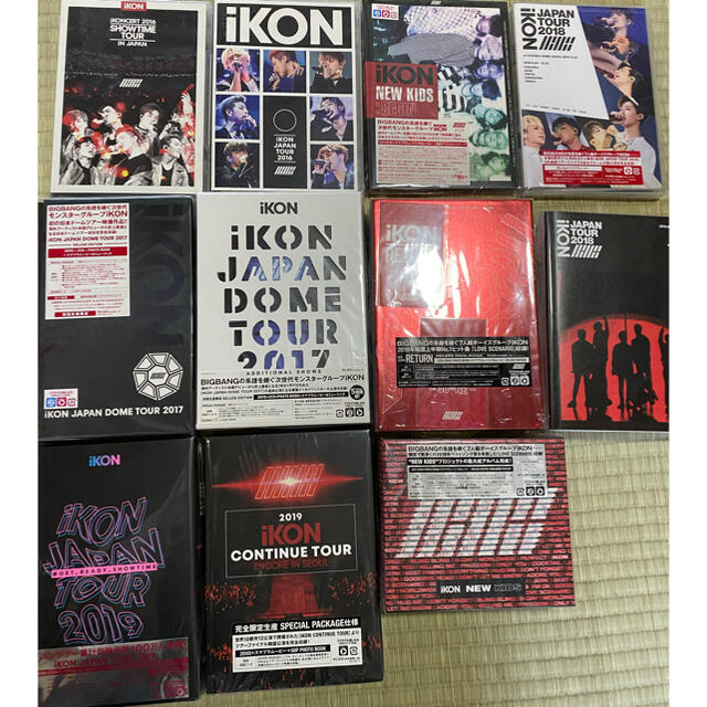 エンタメ/ホビーiKON DVDまとめ売り