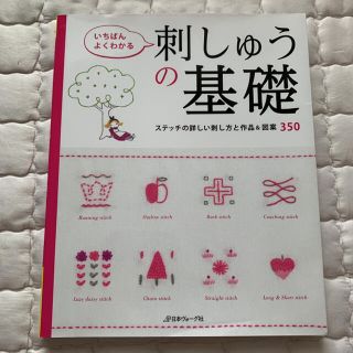 いちばんよくわかる刺しゅうの基礎 ステッチの詳しい刺し方と作品＆図案３５０(趣味/スポーツ/実用)