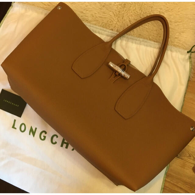 【新品未使用】ロンシャン LONGCHAMP トートバッグ レザートートバッグ 6