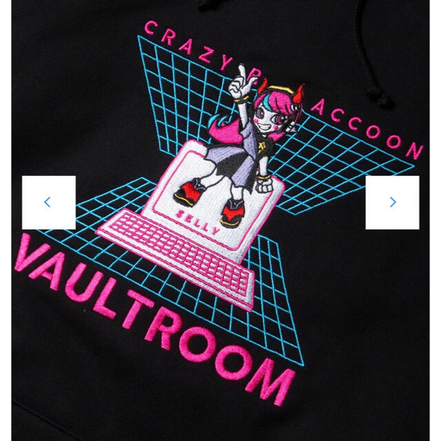 vaultroom CRAZY raccoon パーカー selly メンズのトップス(パーカー)の商品写真