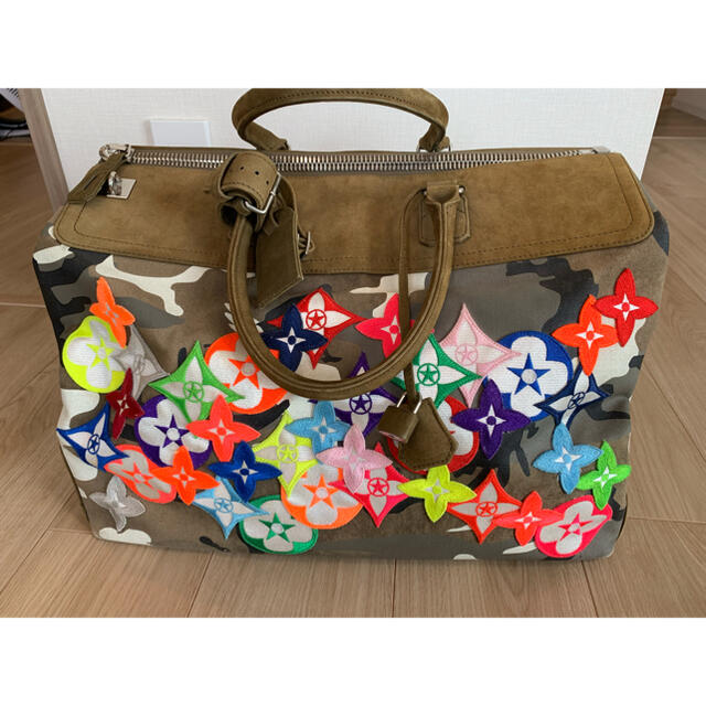 Readymade GYM BAG L モノグラム ペイント レザー