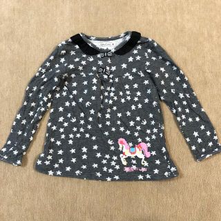 コンビミニ(Combi mini)のシャツ　長袖　女の子　110 コンビミニ(Tシャツ/カットソー)