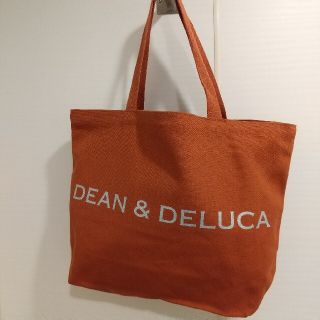 ディーンアンドデルーカ(DEAN & DELUCA)の新品DEAN&DELUCA限定チャリティートートバッグ Lテラコッタオレン  (トートバッグ)