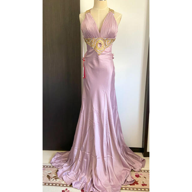 新品♥coniefox 結婚式 パーティーロングドレス 薄紫