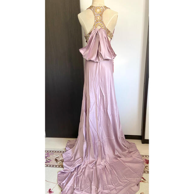 最新作 新品♥coniefox 薄紫の通販 by viki ｜ラクマ 結婚式 パーティーロングドレス 人気超歓迎