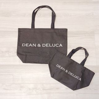 ディーンアンドデルーカ(DEAN & DELUCA)の新品未使用品 限定 DEAN&DELUCA トートバッグ ストーングレー セット(エコバッグ)