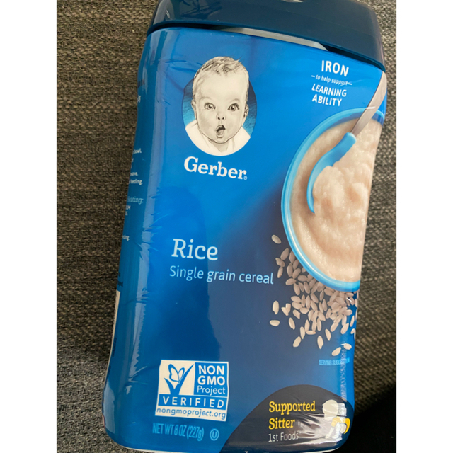 Gerber(ガーバー)のガーバ　ライスシリアル キッズ/ベビー/マタニティの授乳/お食事用品(その他)の商品写真