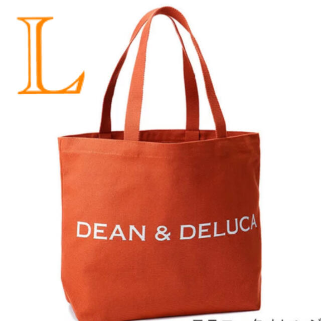 Lサイズ DEAN&DELUCA トートバッグ | フリマアプリ ラクマ ★黄 茶黄 赤DEAN&DELUCA トートバッグ ハンドバッグ レッドSサイズ