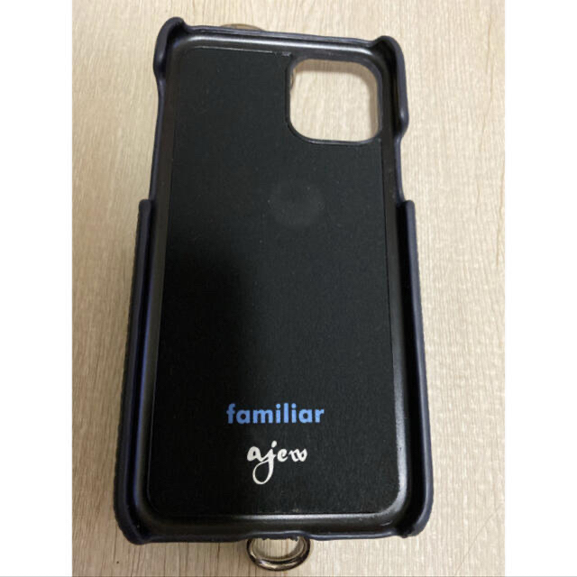 familiar(ファミリア)のajew iPhone 11pro/X/XS ファミリア　エジュー　スマホケース スマホ/家電/カメラのスマホアクセサリー(iPhoneケース)の商品写真