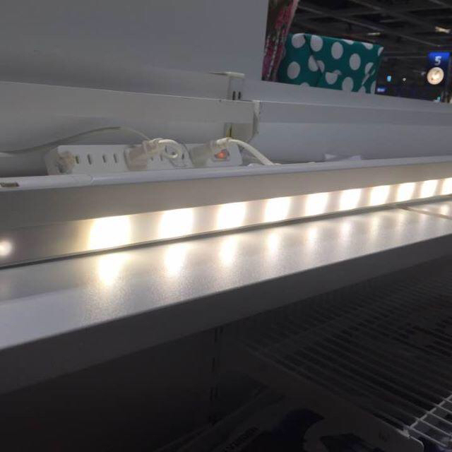 IKEA(イケア)の【IKEA】RATIONELL/LEDワークトップ照明, ホワイト(60cm) インテリア/住まい/日用品のライト/照明/LED(その他)の商品写真