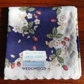 《値下げ》【新品・未使用】ハンカチ ウェッジウッド WEDGWOOD(ハンカチ)