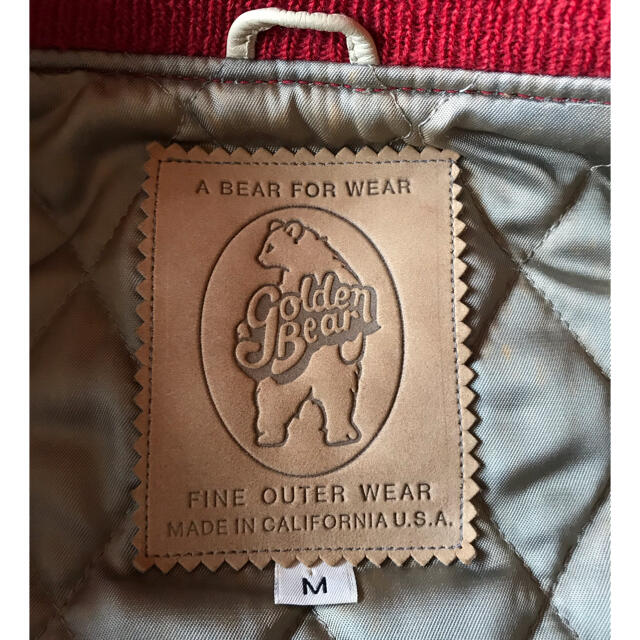 Golden Bear(ゴールデンベア)のゴ－ルデンベアー　スタジャン（USA製） メンズのジャケット/アウター(スタジャン)の商品写真