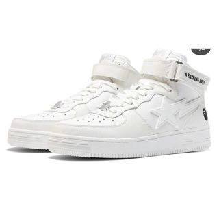 アベイシングエイプ(A BATHING APE)のBAPE STA™ MID "White"(スニーカー)