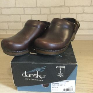 ダンスコ(dansko)のDANSKO Ingrid Oiled Full Grain サイズ38(サンダル)