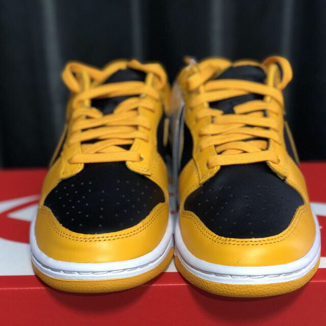 NIKE(ナイキ)の新品 25.5cm NIKE DUNK LOW RETRO ゴールデンロッド メンズの靴/シューズ(スニーカー)の商品写真