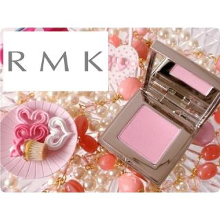 アールエムケー(RMK)のレア 貴重 限定品 RMK トランスルーセントチークス 01 ピンク 偏光パール(チーク)