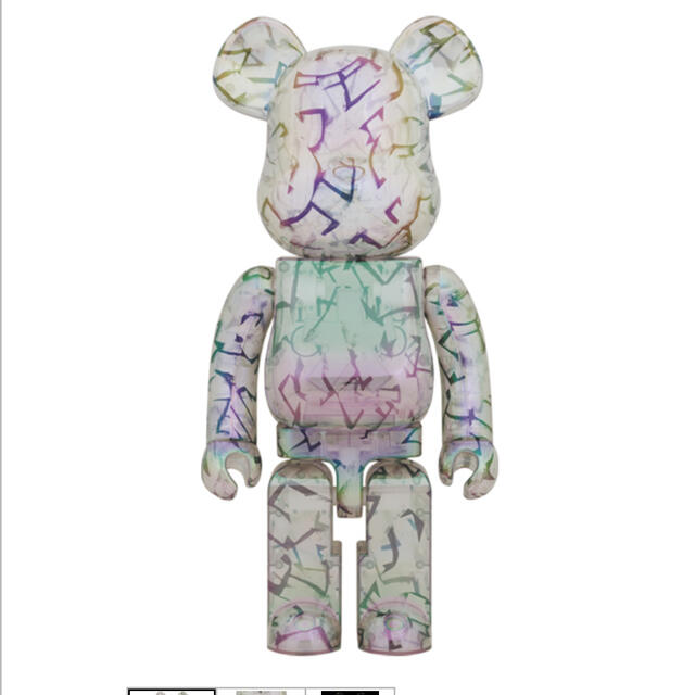 MEDICOM TOY(メディコムトイ)の10日迄の限定値下げ！ BE@RBRICK JIMMY CHOO 1000% エンタメ/ホビーのフィギュア(その他)の商品写真