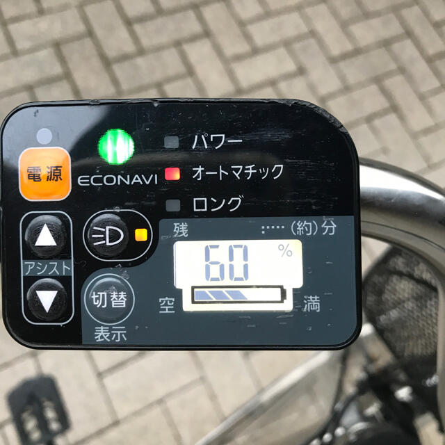 Panasonic(パナソニック)の新基準アシスト力2倍Panasonic電動自転車 ViVi DX ECONAVI スポーツ/アウトドアの自転車(自転車本体)の商品写真