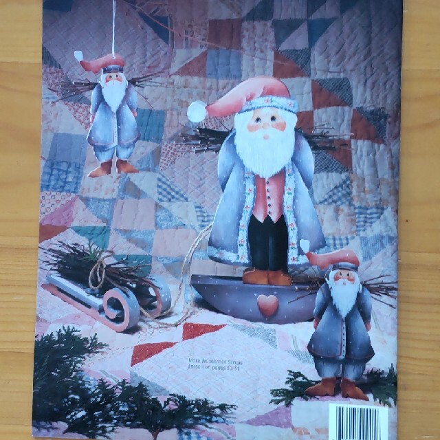 トールペイント本/トールペイント洋書/クリスマス図案/サンタ