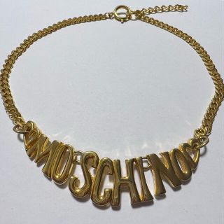 モスキーノ(MOSCHINO)のMOSCHINO ロゴネックレス(ネックレス)