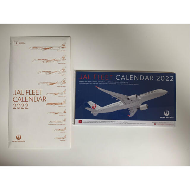 JAL(日本航空)(ジャル(ニホンコウクウ))の【限定】JAL JGC限定 卓上カレンダー 2022 インテリア/住まい/日用品の文房具(カレンダー/スケジュール)の商品写真