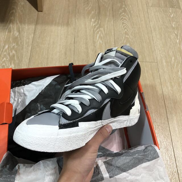 NIKE(ナイキ)のNike sacai blazer mid black メンズの靴/シューズ(スニーカー)の商品写真