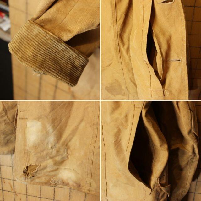 40s DuxbakダックハンティングジャケットブラウンXSレディースaw108 メンズのジャケット/アウター(カバーオール)の商品写真