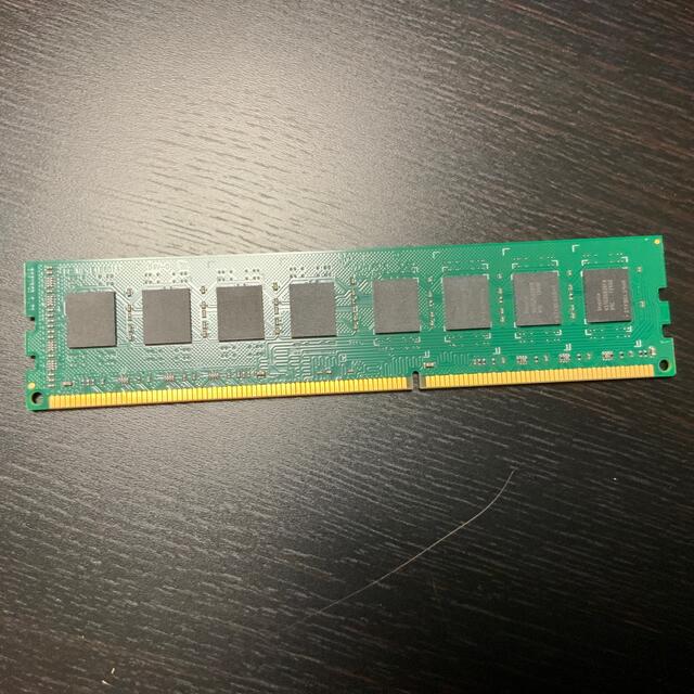 DDR3 4G 一枚　PC10600U メモリ　動作確認済 スマホ/家電/カメラのPC/タブレット(PCパーツ)の商品写真