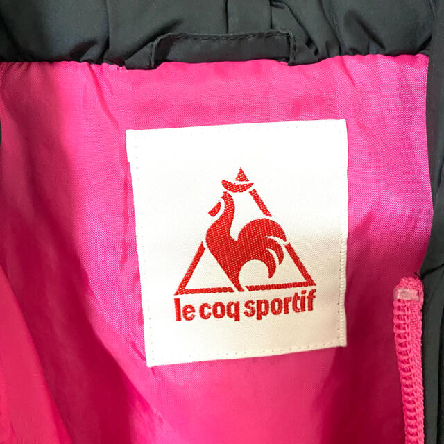 le coq sportif(ルコックスポルティフ)のルコック　ダウンジャケット　ゴルフウェア　オシャレ　レディース　M レディースのジャケット/アウター(ダウンジャケット)の商品写真