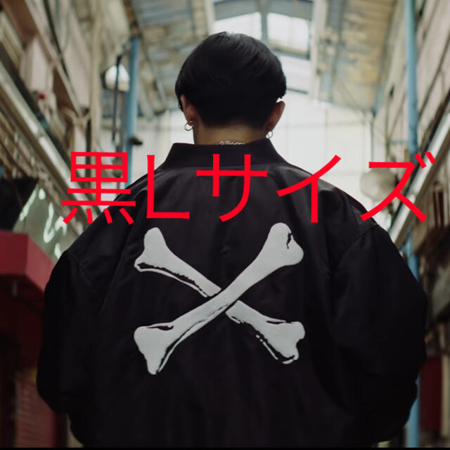 21 A/W wtaps team jacket 黒 Lサイズ ZORN着用