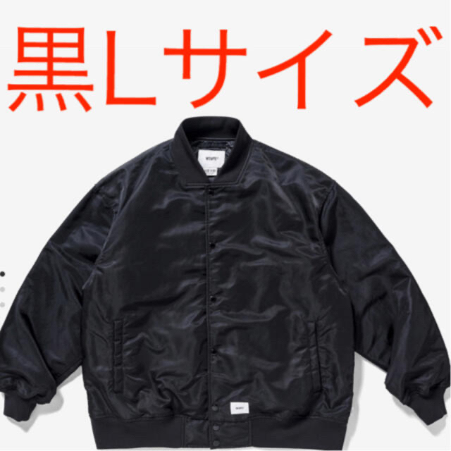 L size BLACK即日発送可能　wtaps team jacket