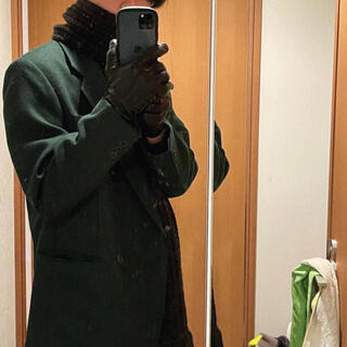 コムデギャルソン(COMME des GARCONS)のVintage double jacket green(テーラードジャケット)