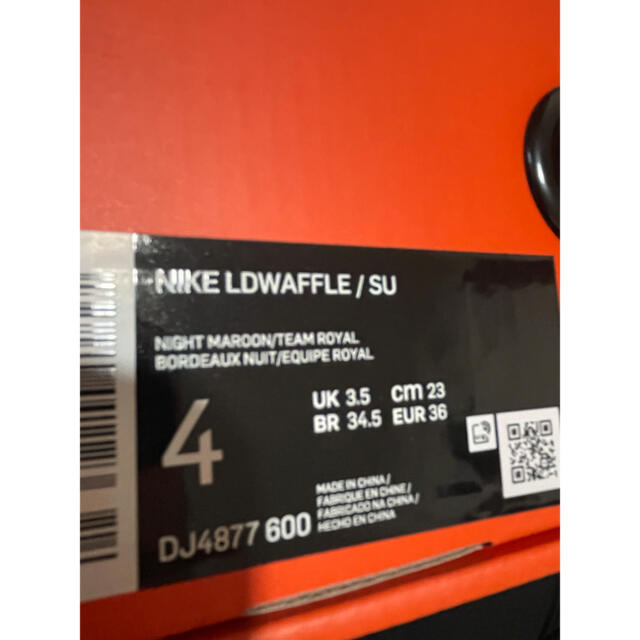 UNDERCOVER × sacai × Nike LD Waffle 23cm