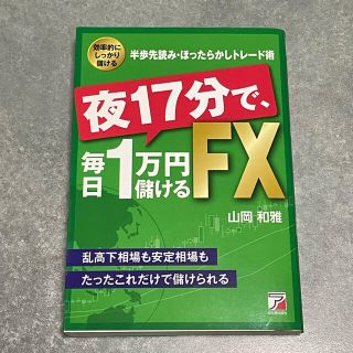 夜１７分で、毎日１万円儲けるＦＸ 効率的にしっかり儲ける半歩先読み・ほったらかし(ビジネス/経済)