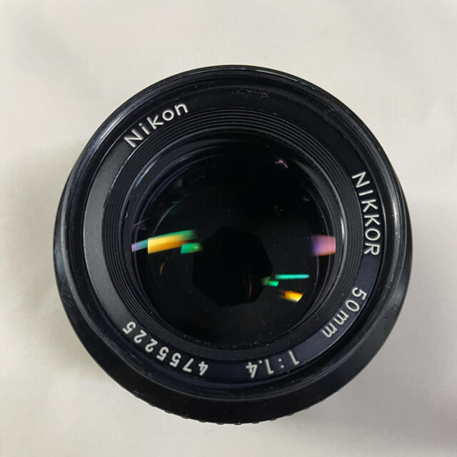 格安販売の - Nikon Nikon オールドレンズ ニコン 美品 1:1.4 50mm NIKKOR レンズ(単焦点)