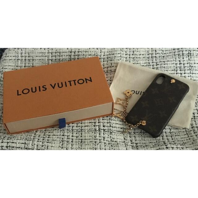 LOUIS VUITTON(ルイヴィトン)のルイヴィトン　iphone x/xs ケース チェーン付き スマホ/家電/カメラのスマホアクセサリー(iPhoneケース)の商品写真