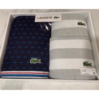 ラコステ(LACOSTE)のラコステ　タオル　3点セット(タオル/バス用品)