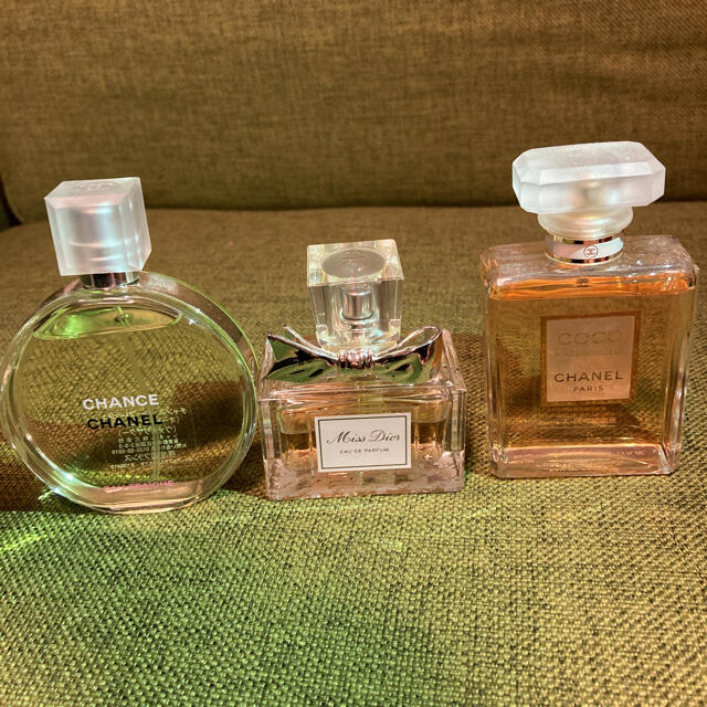 DiorとCHANELの香水