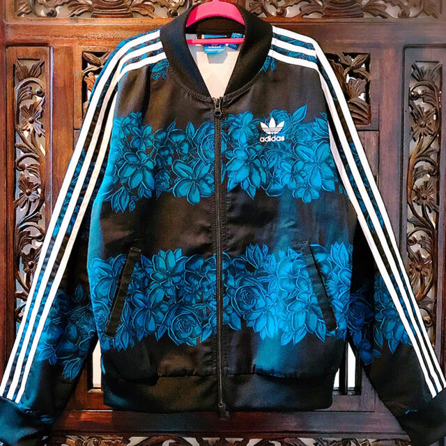 アイテム】 adidas - アディダス オリジナルス ジャージ ジャケット 青