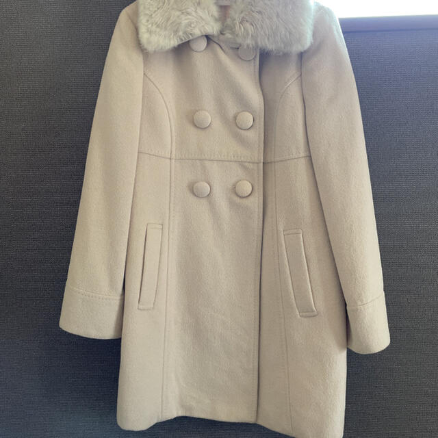 anySiS(エニィスィス)の美品　anysis エニシス　コート　アンゴラ混 レディースのジャケット/アウター(ロングコート)の商品写真