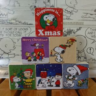 スヌーピー(SNOOPY)のスヌーピー クリスマスオブジェ インテリア積み木(積み木/ブロック)