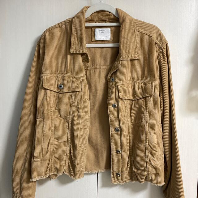Bershka Bershka コーデュロイジャケットの通販 by Yellow|ベルシュカならラクマ ベルシュカ コーデュロイ ジャケット
