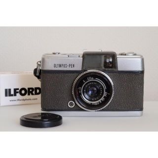 オリンパス(OLYMPUS)のOlympus最初代三光ペンPen　レア美品・試写済(フィルムカメラ)