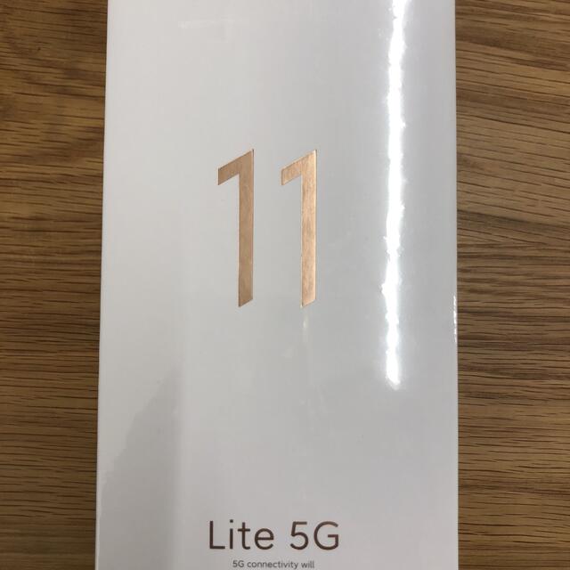 Mi 11 Lite 5G Mint Green 新品未開封品スマートフォン/携帯電話