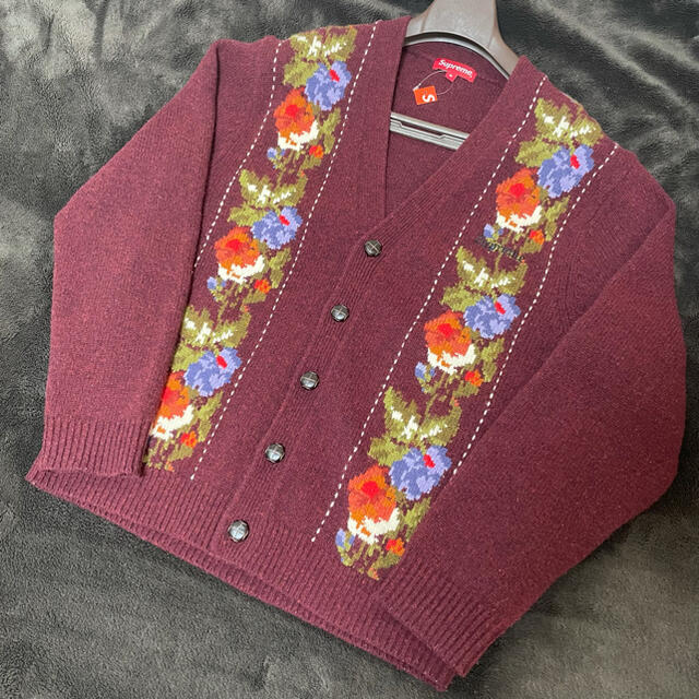 Supreme - Supreme Floral Stripe Cardigan 19aw fwの通販 by やまだ