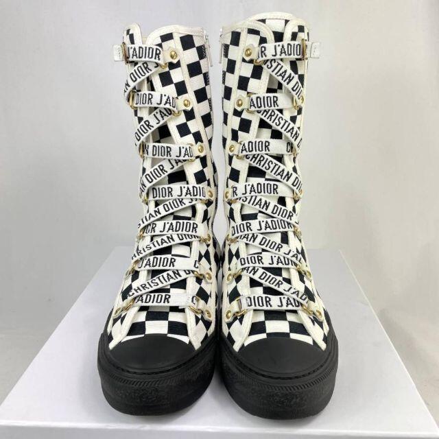 Christian ニーハイ ハイカットスニーカーの通販 by revivre shose store|クリスチャンディオールならラクマ Dior - 国内未発売 ディオール 超特価低価