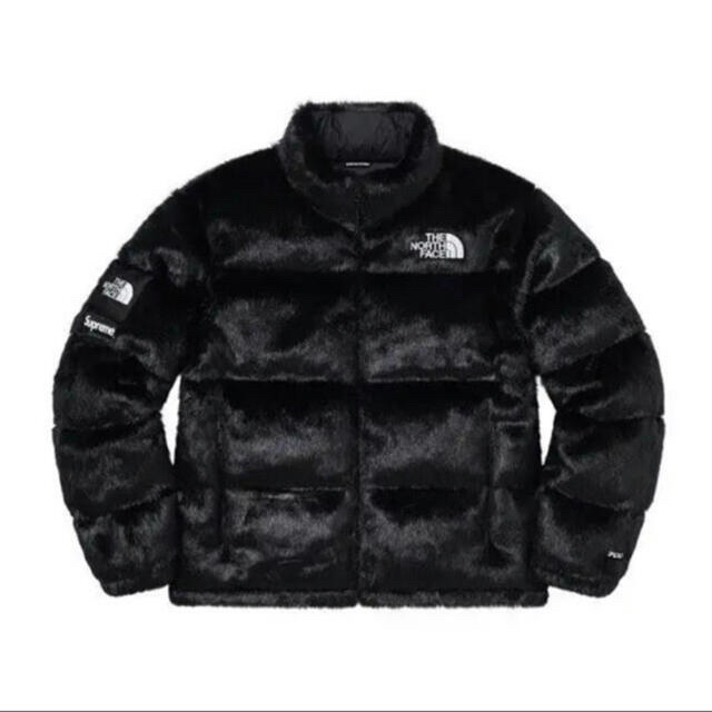 優先配送 Supreme Jacket Nuptse Fur Supreme - ダウンジャケット