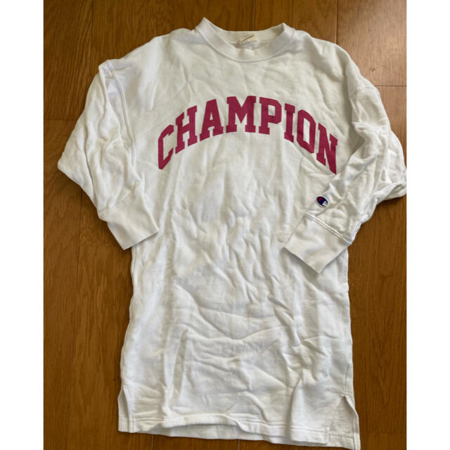 Champion(チャンピオン)のチャンピオンワンピース　140 キッズ/ベビー/マタニティのキッズ服女の子用(90cm~)(ワンピース)の商品写真