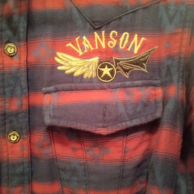 VANSON(バンソン)のVANSONコラボシャツ メンズのトップス(シャツ)の商品写真